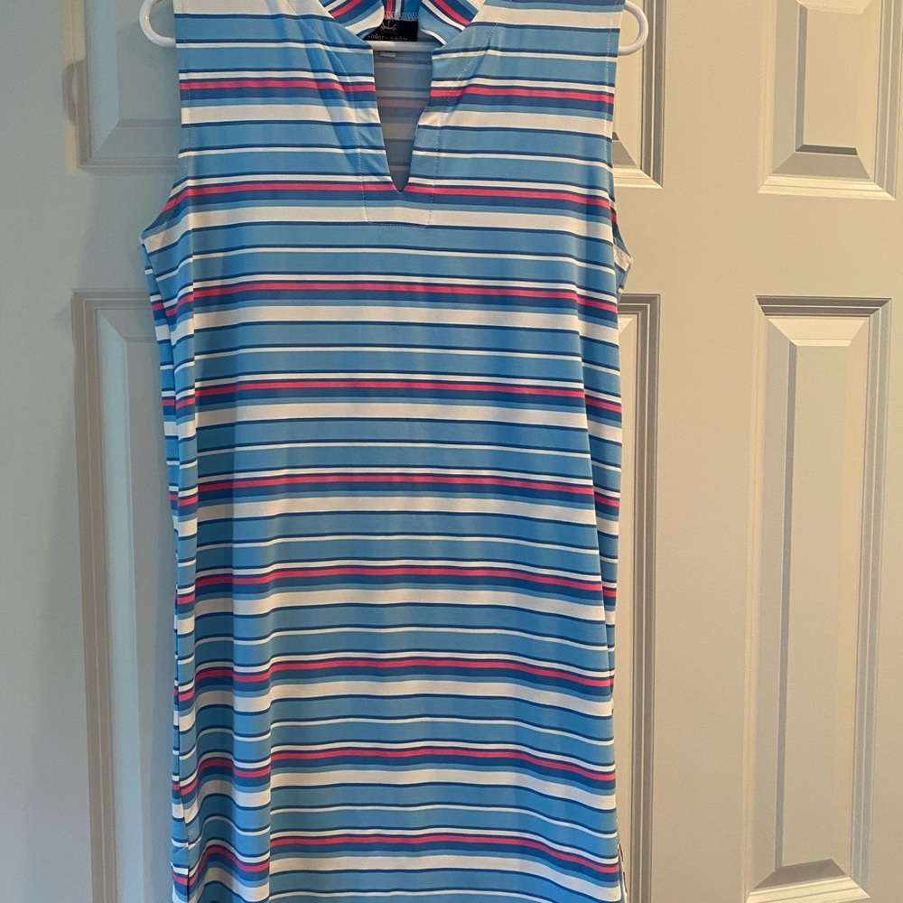 Striped Sleeveless Dress